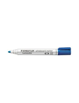 Marcatore a Secco Lumocolor Whiteboard Staedtler - Punta Tonda - 2 mm - 3519 (Nero)
