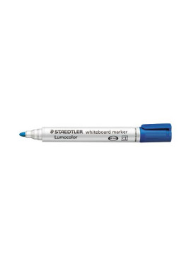 Marcatore a Secco Lumocolor Whiteboard Staedtler - Punta Tonda - 2 mm - 3519 (Nero)