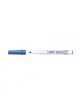 Marcatore per Lavagne Velleda 1741 Bic - Punta Tonda - 1,4 mm - 1199174106 (Blu Conf. 12)