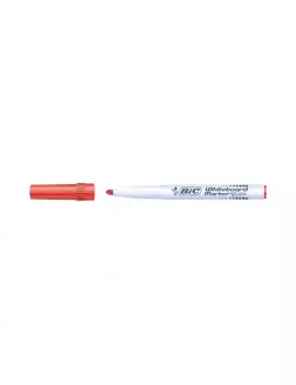 Marcatore per Lavagne Velleda 1741 Bic - Punta Tonda - 1,4 mm - 1199174103 (Rosso Conf. 12)