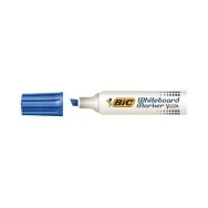 Marcatore per Lavagne Velleda 1781 Bic - Punta Scalpello - 940297 (Blu Conf. 12)