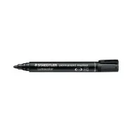 Marcatore Lumocolor Permanent 352 Staedtler - Punta Tonda - 2 mm - 352-9 (Nero Conf. 10)