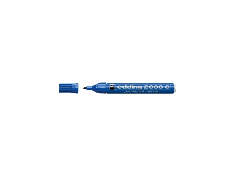 Marcatore Permanente 2000C Edding - Punta Tonda - 1,5-3 mm - E-2000C 003 (Blu Conf. 10)