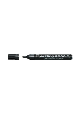Marcatore Permanente 2000C Edding - Punta Tonda - 1,5-3 mm - E-2000C 001 (Nero Conf. 10)