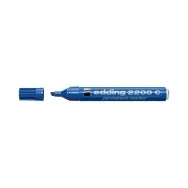 Marcatore Permanente 2200C Edding - Punta Scalpello - 1-5 mm - E-2200C 003 (Blu Conf. 10)