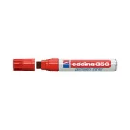 Marcatore Permanente 850 Edding - Punta Scalpello - 5-16 mm - E-850 002 (Rosso)