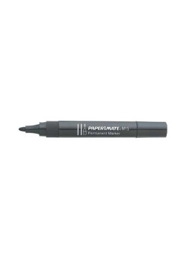 Marcatore Permanente M15 Paper Mate - Punta Tonda - 1,8 mm - S0192584 (Nero Conf. 12)