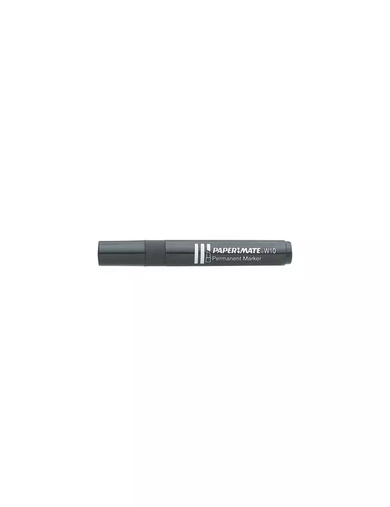 Marcatore Permanente W10 Paper Mate - Punta Scalpello - 1,2-5 mm - S0192654 (Nero Conf. 12) Marcatore Permanente W10 Paper Mate - Punta Scalpello - 1,2-5 mm - S0192654 (Nero Conf. 12)