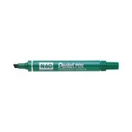 Marcatore Permanente N60 Pentel - Punta Scalpello - 3,9-5,5 mm - N60-B (Rosso)