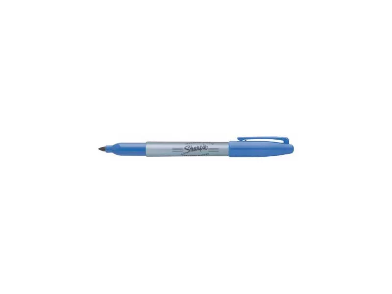 Marcatore Permanente Sharpie Paper Mate - Fine - Punta Tonda - S0810950 (Blu Conf. 12)