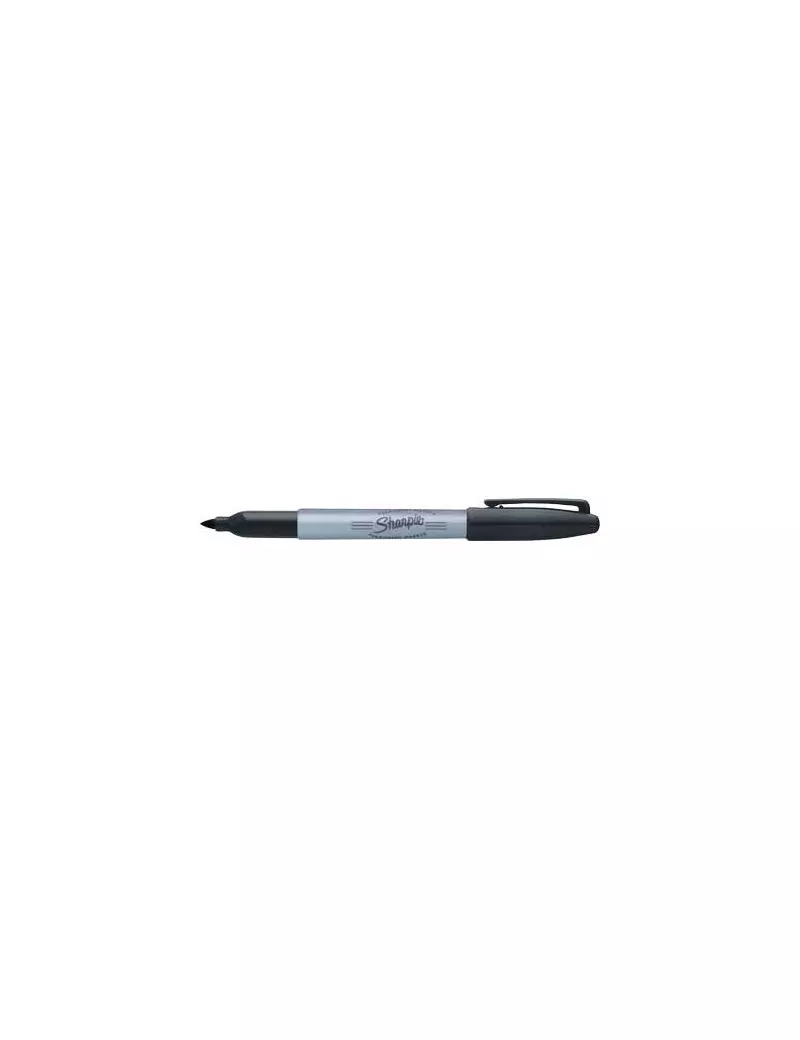 Marcatore Permanente Sharpie Paper Mate - Fine - Punta Tonda - S0810930 (Nero Conf. 12)