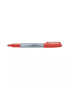 Marcatore Permanente Sharpie Paper Mate - Fine - Punta Tonda - S0810940 (Rosso Conf. 12)