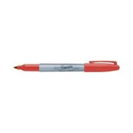Marcatore Permanente Sharpie Paper Mate - Fine - Punta Tonda - S0810940 (Rosso Conf. 12)