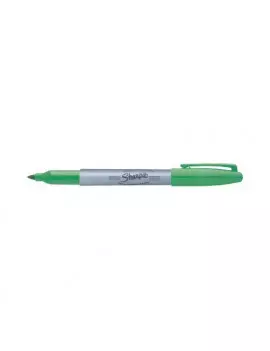 Marcatore Permanente Sharpie Paper Mate - Fine - Punta Tonda - S0810960 (Verde Conf. 12)