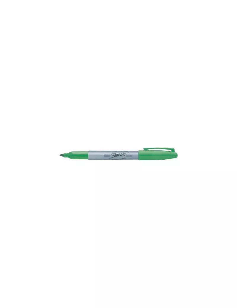 Marcatore Permanente Sharpie Paper Mate - Fine - Punta Tonda - S0810960 (Verde Conf. 12) Marcatore Permanente Sharpie Paper Mate - Fine - Punta Tonda - S0810960 (Verde Conf. 12)