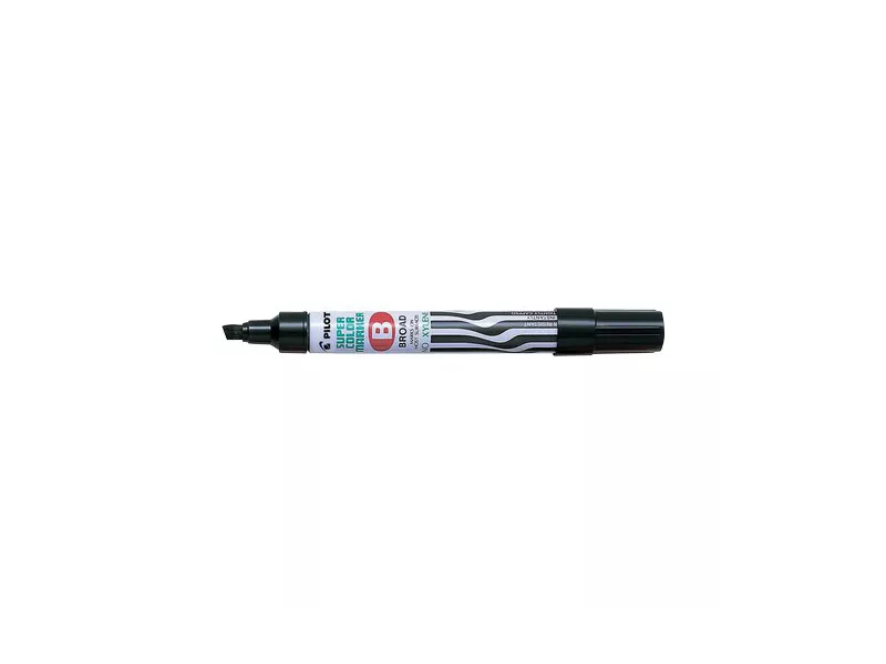 Marcatore Permanente SCA Pilot Broad - Punta Scalpello - 2-4,5 mm - 002422 (Nero)