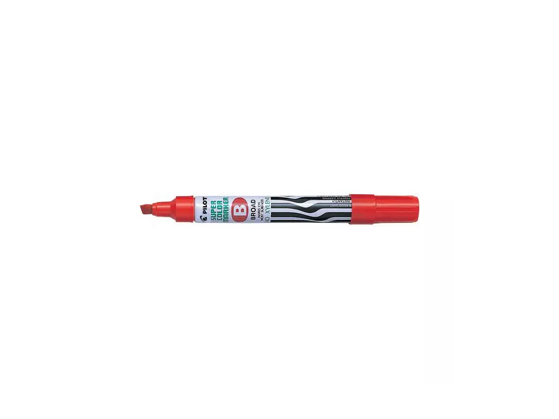 Marcatore Permanente SCA Pilot Broad - Punta Scalpello - 2-4,5 mm - 002423 (Rosso) Marcatore Permanente SCA Pilot Broad - Punta Scalpello - 2-4,5 mm - 002423 (Rosso)