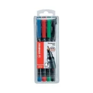 Penna OHPen Universal Permanente Stabilo - 1 mm - 843/4 (Assortiti Conf. 4)