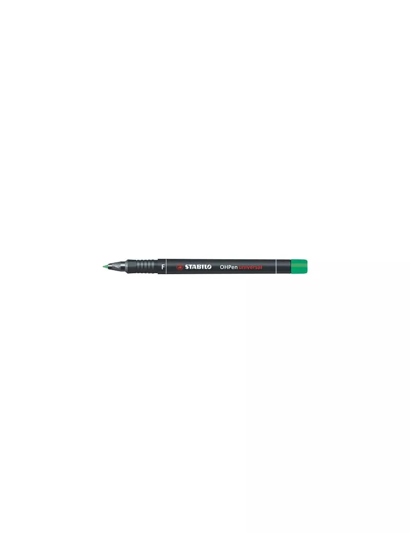 Penna OHPen Universal Permanente Stabilo - Punta Fine - 842/36 (Verde Conf. 10)