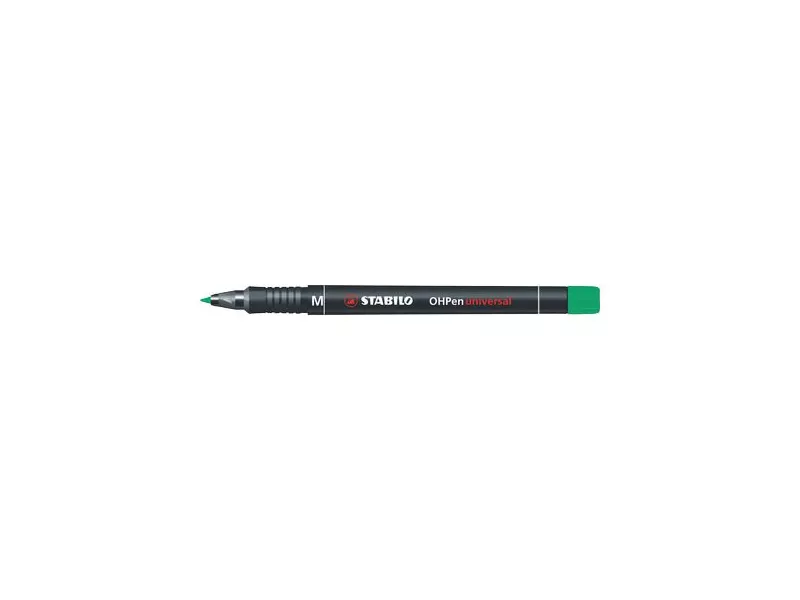 Penna OHPen Universal Permanente Stabilo - Punta Media - 843/36 (Verde Conf. 10)