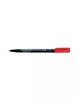 Penna con Punta Sintetica Lumocolor Permanent 318 F Staedtler - Punta Fine - 0,6 mm - 318-3 (Blu Conf. 10)