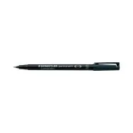 Penna con Punta Sintetica Lumocolor Permanent 313 SF Staedtler - Punta Superfine - 0,4 mm - 313-9 (Nero Conf. 10)