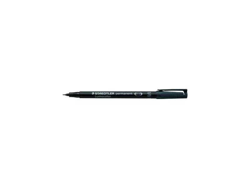 Penna con Punta Sintetica Lumocolor Permanent 313 SF Staedtler - Punta Superfine - 0,4 mm - 313-9 (Nero Conf. 10)