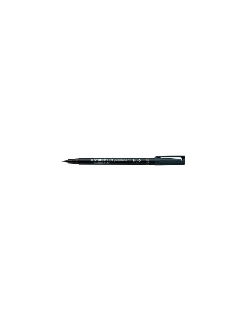 Penna con Punta Sintetica Lumocolor Permanent 313 SF Staedtler - Punta Superfine - 0,4 mm - 313-9 (Nero Conf. 10)