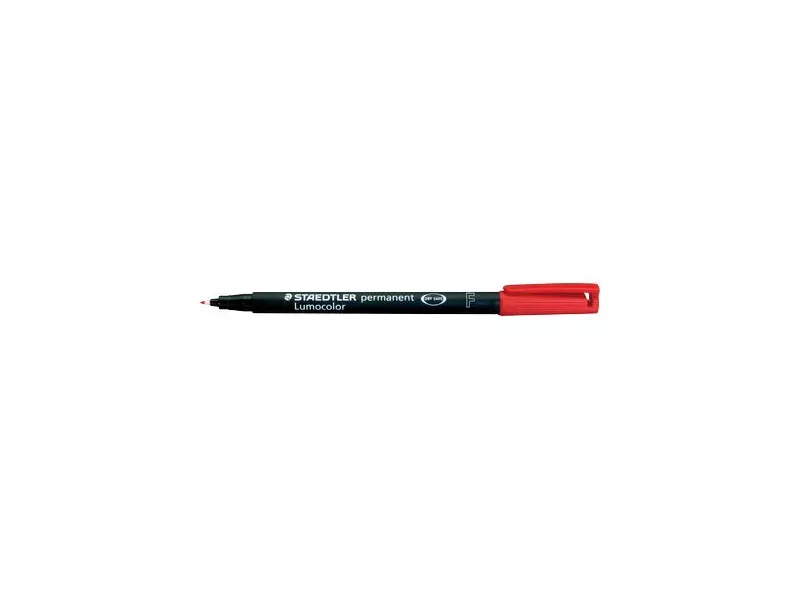 Penna con Punta Sintetica Lumocolor Permanent 313 SF Staedtler - Punta Superfine - 0,4 mm - 313-2 (Rosso Conf. 10) Penna con Punta Sintetica Lumocolor Permanent 313 SF Staedtler - Punta Superfine - 0,4 mm - 313-2 (Rosso Conf. 10)