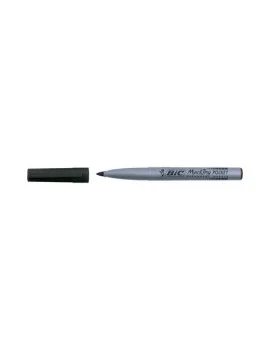 Marcatore Permanente 1445 Bic - Punta Tonda - 1,1 mm - 820900 (Rosso Conf. 12)