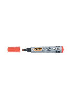 Marcatore Permanente 2000 Bic - Punta Tonda - 2,5 mm - 820914 (Blu Conf. 12)