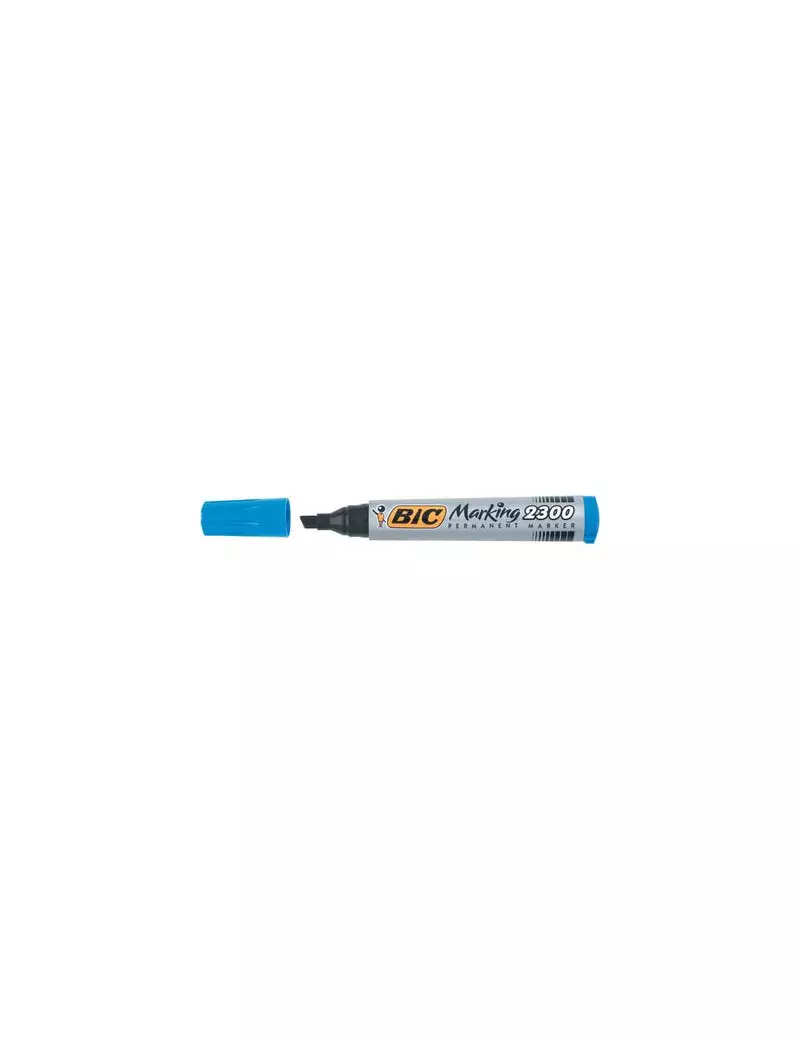 Marcatore Permanente 2300 Bic - Punta Scalpello - 3-5,5 mm - 820924 (Rosso Conf. 12) Marcatore Permanente 2300 Bic - Punta Scalpello - 3-5,5 mm - 820924 (Rosso Conf. 12)