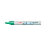 Marcatore Permanente a Vernice Paintmarker Uni-Ball - Punta Tonda - 2,2-2,8 mm - M-PX20-BI (Bianco)