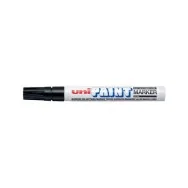 Marcatore Permanente a Vernice Paintmarker Uni-Ball - Punta Tonda - 2,2-2,8 mm - M-PX20-N (Nero)