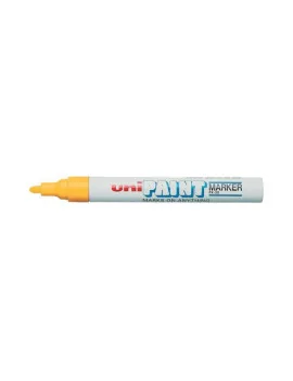 Marcatore Permanente a Vernice Paintmarker Uni-Ball - Punta Tonda - 2,2-2,8 mm - M-PX20-ORO (Oro)