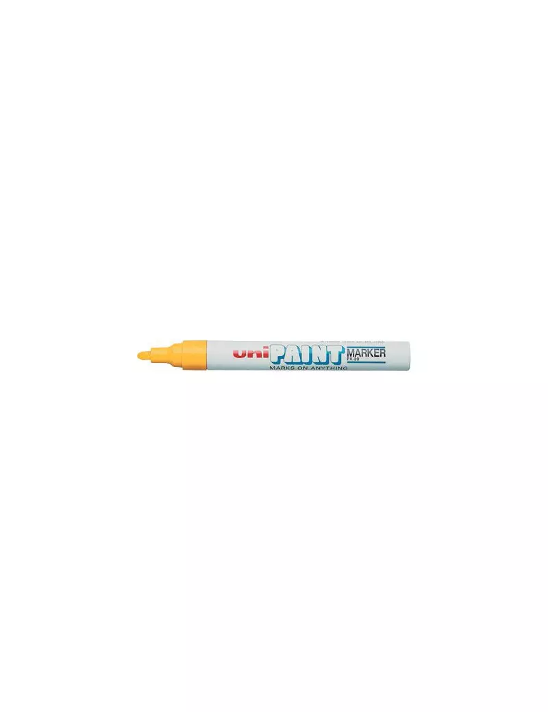 Marcatore Permanente a Vernice Paintmarker Uni-Ball - Punta Tonda - 2,2-2,8 mm - M-PX20-ORO (Oro)