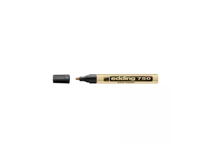 Marcatore Permanente a Vernice 750 Edding - Punta Tonda - 1-2 mm - E-751 054 (Argento) Marcatore Permanente a Vernice 750 Edding - Punta Tonda - 1-2 mm - E-751 054 (Argento)