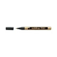Marcatore Permanente a Vernice 751 Edding - Punta Tonda - 1-2 mm - E-751 053 (Oro)