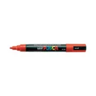 Marcatore a Tempera Uni Posca PC5M Uni-Ball - Punta Tonda - 1,8-2,5 mm - M-PC5M-AC (Arancio)