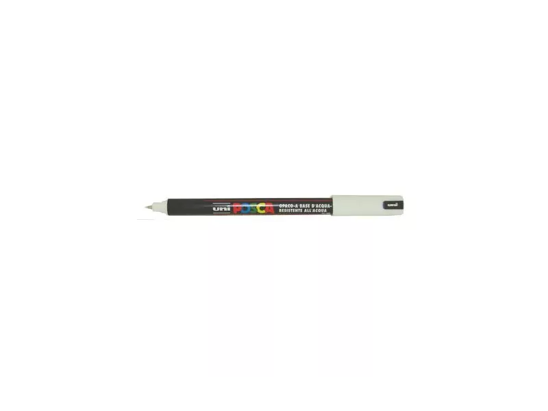 Marcatore a Tempera Uni Posca PC1M Uni-Ball - Punta Tonda - 0,7 mm - M-PC1MR-BI (Bianco) Marcatore a Tempera Uni Posca PC1M Uni-Ball - Punta Tonda - 0,7 mm - M-PC1MR-BI (Bianco)