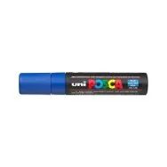 Marcatore a Tempera Uni Posca PC17K Uni-Ball - Punta Scalpello - 15 mm - M-PC17K-B (Blu)