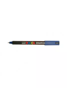 Marcatore a Tempera Uni Posca PC1M Uni-Ball - Punta Tonda - 0,7 mm - M-PC1MR-B (Blu)