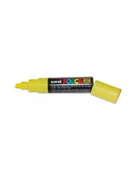 Marcatore a Tempera Uni Posca PC8K Uni-Ball - Punta Scalpello - 8 mm - M-PC8K-G (Giallo)