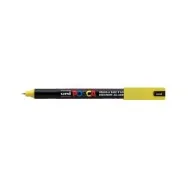 Marcatore a Tempera Uni Posca PC1M Uni-Ball - Punta Tonda - 0,7 mm - M-PC1MR-G (Giallo)