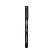 Marcatore a Tempera Uni Posca PC1M Uni-Ball - Punta Tonda - 0,7 mm - M-PC1MR-N (Nero)