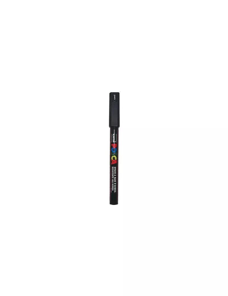 Marcatore a Tempera Uni Posca PC1M Uni-Ball - Punta Tonda - 0,7 mm - M-PC1MR-N (Nero) Marcatore a Tempera Uni Posca PC1M Uni-Ball - Punta Tonda - 0,7 mm - M-PC1MR-N (Nero)