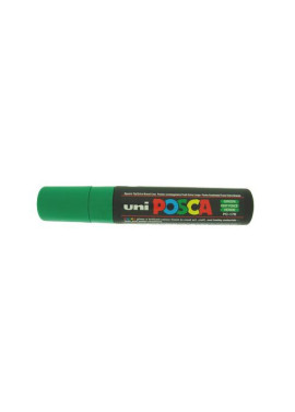 Marcatore a Tempera Uni Posca PC17K Uni-Ball - Punta Scalpello - 15 mm - M-PC17K-V (Verde)