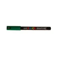 Marcatore a Tempera Uni Posca PC1M Uni-Ball - Punta Tonda - 0,7 mm - M-PC1MR-V (Verde)