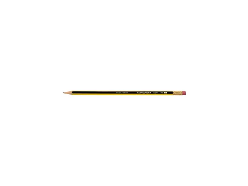 Matita Grafite Noris Staedtler - Con Gommino - HB - 122-HB (Conf. 12) Matita Grafite Noris Staedtler - Con Gommino - HB - 122-HB (Conf. 12)
