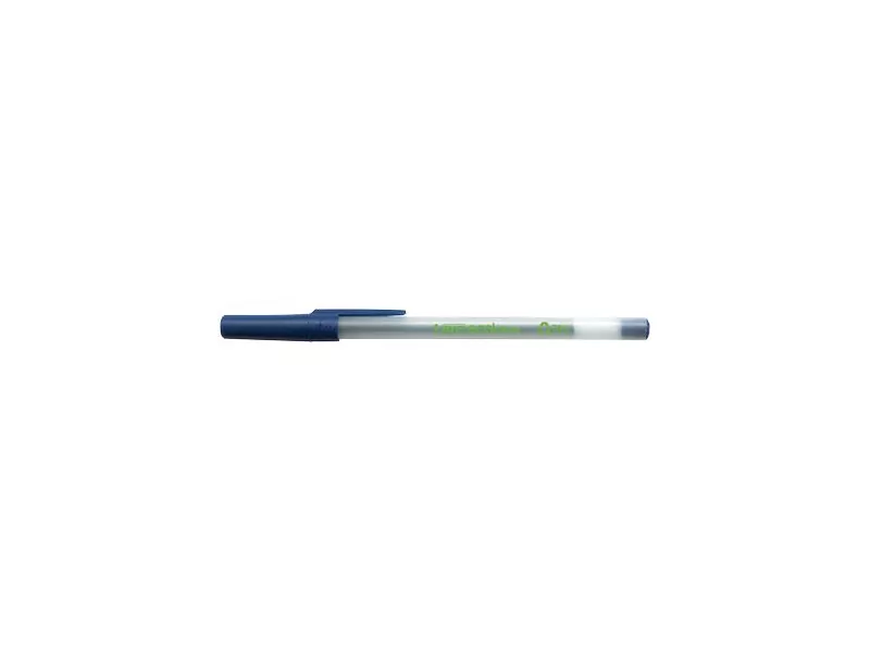 Penna a Sfera Ecolution Round Stic Bic - 1 mm (Blu)